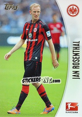 Figurina Jan Rosenthal - Bundesliga Chrome 2013-2014 - Topps