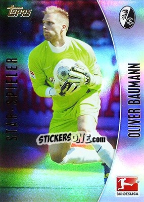 Sticker Oliver Baumann - Bundesliga Chrome 2013-2014 n. 71 - Topps