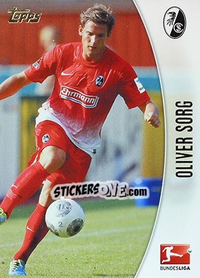 Sticker Oliver Sorg - Bundesliga Chrome 2013-2014 - Topps