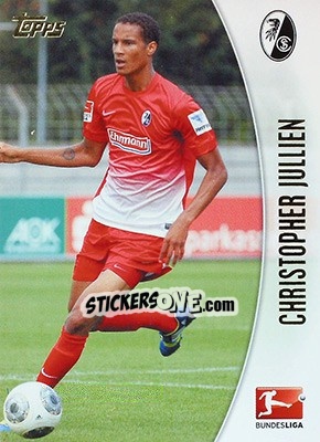 Sticker Christopher Jullien - Bundesliga Chrome 2013-2014 - Topps