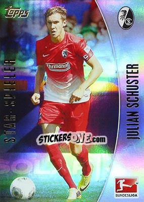 Figurina Julian Schuster - Bundesliga Chrome 2013-2014 - Topps