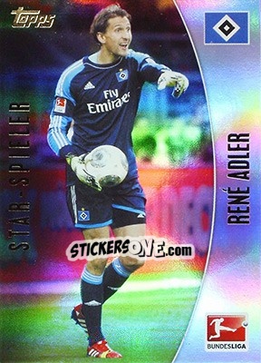 Sticker René Adler - Bundesliga Chrome 2013-2014 - Topps