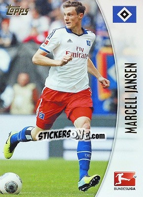 Sticker Marcell Jansen - Bundesliga Chrome 2013-2014 - Topps
