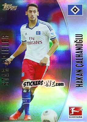 Sticker Hakan Çalhanoğlu - Bundesliga Chrome 2013-2014 n. 87 - Topps