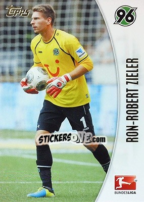 Sticker Ron-Robert Zieler - Bundesliga Chrome 2013-2014 - Topps