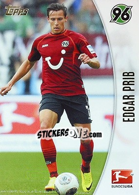Sticker Edgar Prib - Bundesliga Chrome 2013-2014 - Topps