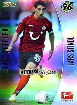 Sticker Lars Stindl - Bundesliga Chrome 2013-2014 n. 98 - Topps