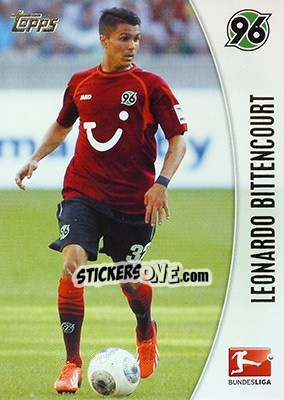 Figurina Leonardo Bittencourt - Bundesliga Chrome 2013-2014 - Topps