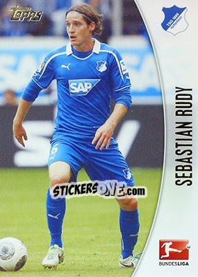 Sticker Sebastian Rudy - Bundesliga Chrome 2013-2014 - Topps