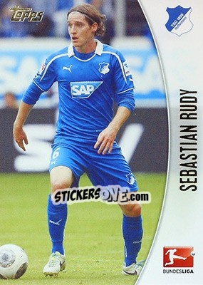 Sticker Sebastian Rudy - Bundesliga Chrome 2013-2014 n. 108 - Topps