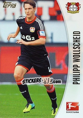 Cromo Philipp Wollscheid - Bundesliga Chrome 2013-2014 - Topps