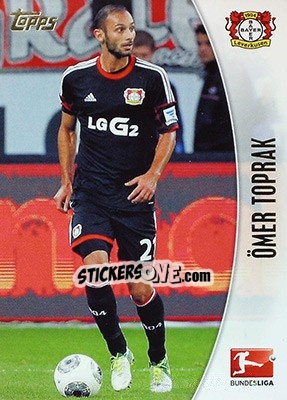 Sticker Ömer Toprak - Bundesliga Chrome 2013-2014 - Topps