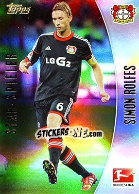 Sticker Simon Rolfes - Bundesliga Chrome 2013-2014 - Topps