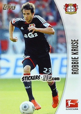 Sticker Robbie Kruse - Bundesliga Chrome 2013-2014 - Topps