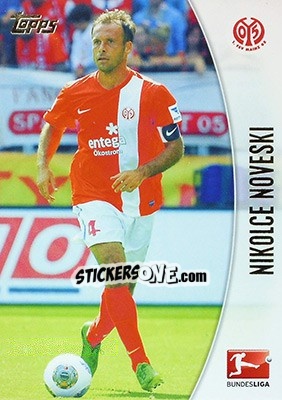 Sticker Nikolce Noveski - Bundesliga Chrome 2013-2014 - Topps