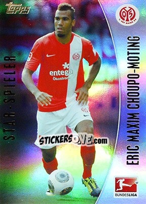 Sticker Eric Maxim Choupo-Moting - Bundesliga Chrome 2013-2014 n. 140 - Topps
