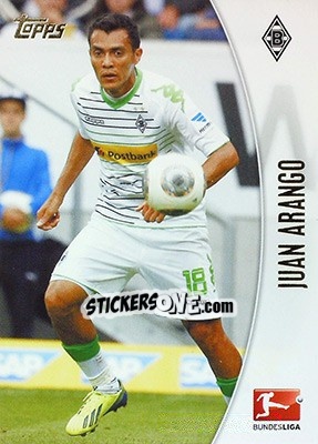 Sticker Juan Arango - Bundesliga Chrome 2013-2014 - Topps