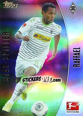 Sticker Raffael - Bundesliga Chrome 2013-2014 - Topps
