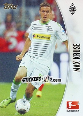 Sticker Max Kruse - Bundesliga Chrome 2013-2014 n. 151 - Topps
