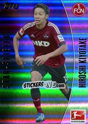 Sticker Hiroshi Kiyotake - Bundesliga Chrome 2013-2014 - Topps