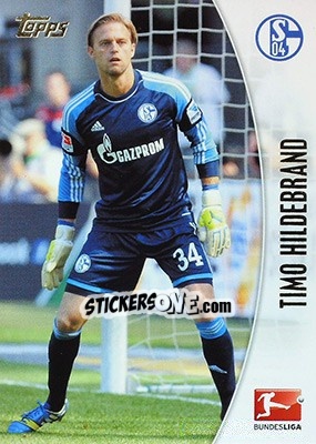 Sticker Timo Hildebrand - Bundesliga Chrome 2013-2014 - Topps