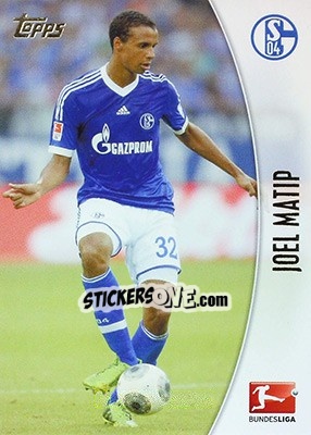 Sticker Joel Matip - Bundesliga Chrome 2013-2014 - Topps