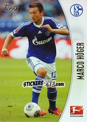 Sticker Marco Höger - Bundesliga Chrome 2013-2014 n. 183 - Topps