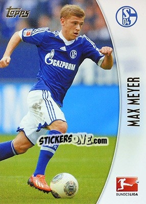 Sticker Max Meyer - Bundesliga Chrome 2013-2014 n. 184 - Topps