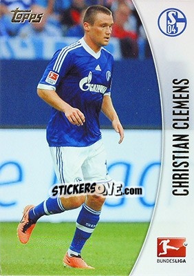 Sticker Christian Clemens - Bundesliga Chrome 2013-2014 n. 185 - Topps