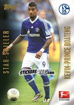 Figurina Kevin-Prince Boateng - Bundesliga Chrome 2013-2014 - Topps