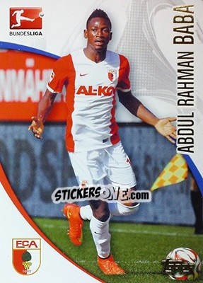 Sticker Abdul Rahman Baba - Bundesliga Chrome 2014-2015 n. 2 - Topps