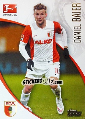 Sticker Daniel Baier - Bundesliga Chrome 2014-2015 - Topps