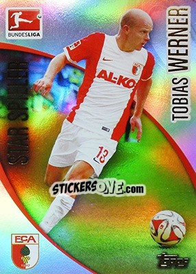 Figurina Tobias Werner - Bundesliga Chrome 2014-2015 - Topps