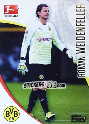 Sticker Roman Weidenfeller - Bundesliga Chrome 2014-2015 - Topps