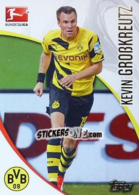 Sticker Kevin Großkreutz - Bundesliga Chrome 2014-2015 - Topps