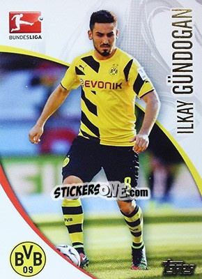 Sticker Ilkay Gündogan - Bundesliga Chrome 2014-2015 n. 40 - Topps