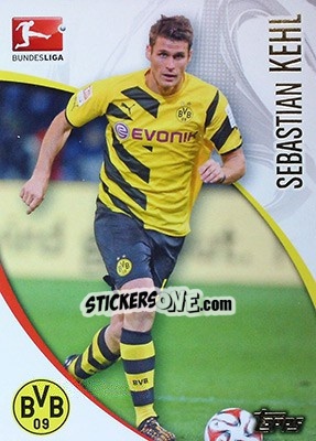 Sticker Sebastian Kehl - Bundesliga Chrome 2014-2015 - Topps