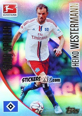 Cromo Heiko Westermann - Bundesliga Chrome 2014-2015 - Topps