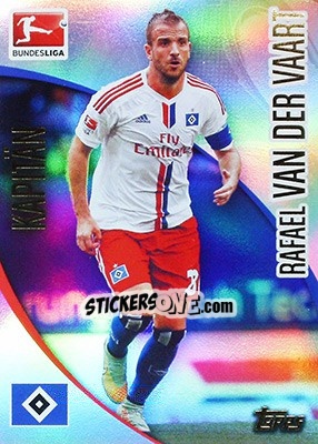 Sticker Rafael van der Vaart - Bundesliga Chrome 2014-2015 - Topps