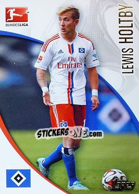 Cromo Lewis Holtby - Bundesliga Chrome 2014-2015 - Topps