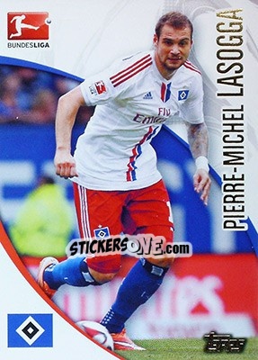 Sticker Pierre-Michel Lasogga - Bundesliga Chrome 2014-2015 - Topps
