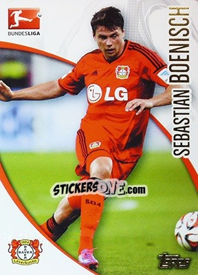 Cromo Sebastian Boenisch - Bundesliga Chrome 2014-2015 - Topps