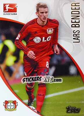 Sticker Lars Bender - Bundesliga Chrome 2014-2015 n. 123 - Topps