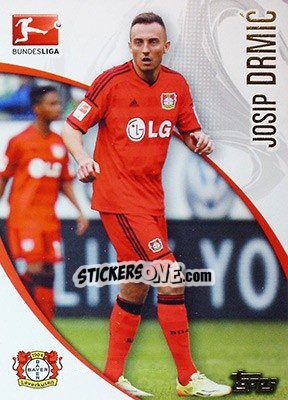 Sticker Josip Drmic - Bundesliga Chrome 2014-2015 n. 129 - Topps
