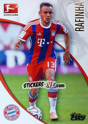 Sticker Rafinha - Bundesliga Chrome 2014-2015 - Topps