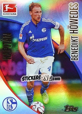 Sticker Benedikt Höwedes - Bundesliga Chrome 2014-2015 - Topps