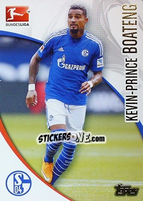 Sticker Kevin-Prince Boateng - Bundesliga Chrome 2014-2015 n. 185 - Topps