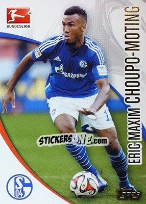 Sticker Eric Maxim Choupo-Moting - Bundesliga Chrome 2014-2015 n. 191 - Topps