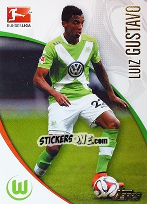 Sticker Luiz Gustavo - Bundesliga Chrome 2014-2015 - Topps