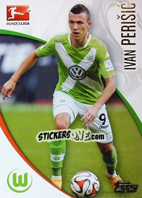 Sticker Ivan Perisic - Bundesliga Chrome 2014-2015 n. 213 - Topps